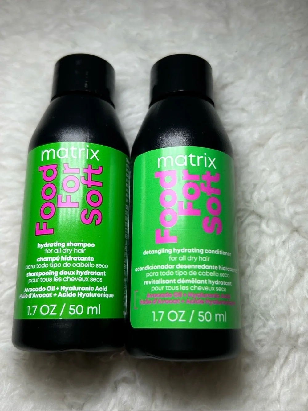 Matrix Food For Soft Hydrating Shampoo & Conditioner Minis NEW